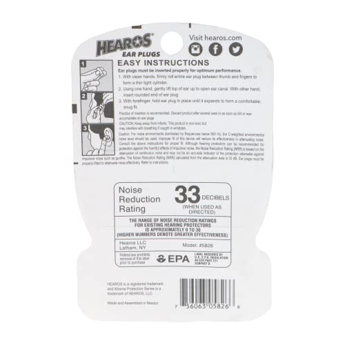 Hearos Ear Plugs - Xtreme Protection Series, 14 pr 2
