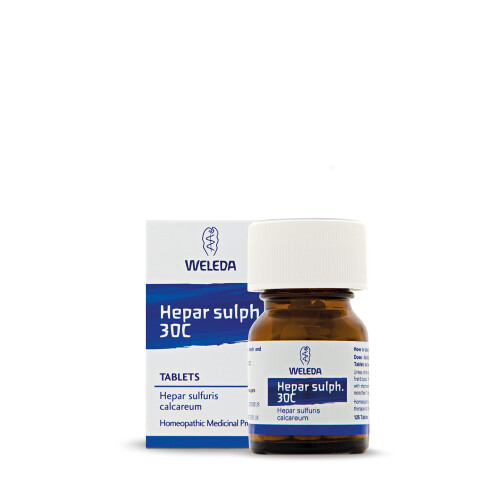 Weleda Weleda Hepar Sulphuris 30C - Pack of 125 Tablets