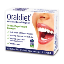 Oraldiet probiotics Advanced Dental Hygiene: Dental Probiotics with Lactobacillus Reuteri for healthier gums and Fresh Breath, 25