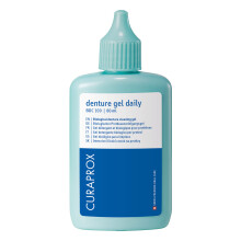 Curaprox BDC 100 Denture Cleaning Gel 60 ml – For dentures and retainers | Gentle cleaning with natural ingredients | Abrasive-fre