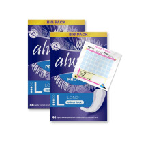Dailies Panty Liners Large | Odor Neutralizing Technology | Extra Protect | Inlay Crosses | Pack of 2X 46 (92 Pantyliners) Includi