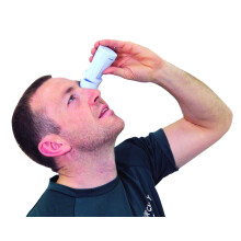 Eye Drop Dispenser. Stops Involuntary Blinking and prevents Fluid Wastage. Fits standard Eye Drop Bottles. Ideal for those who liv