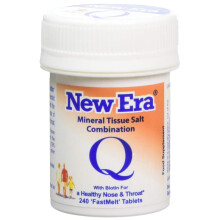 New Era Mineral Cell Salt Combination Q for Catarrh & Sinus Disorders 240 Tablet