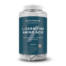 Myprotein L-Carnitine Tablets | 1000mg High-Strength Carnitine Supplement | Amino Acid Support for Muscle Growth, Recovery & Perfo