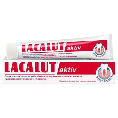 Acl Lacalut Toothpaste Aktiv 2 X 75Ml By Ger