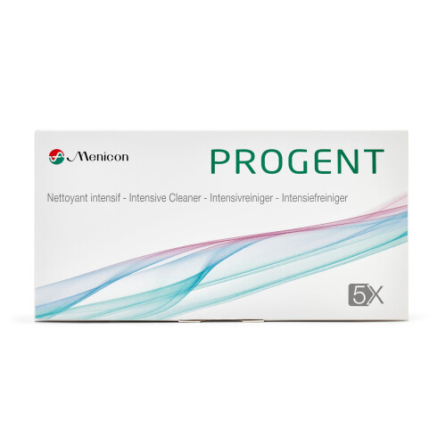 Menicon Progent SP Intense Contact Lens Cleaner, 5 Pcs