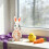 Easter Bunny Desktop Decor Holiday Gift 6
