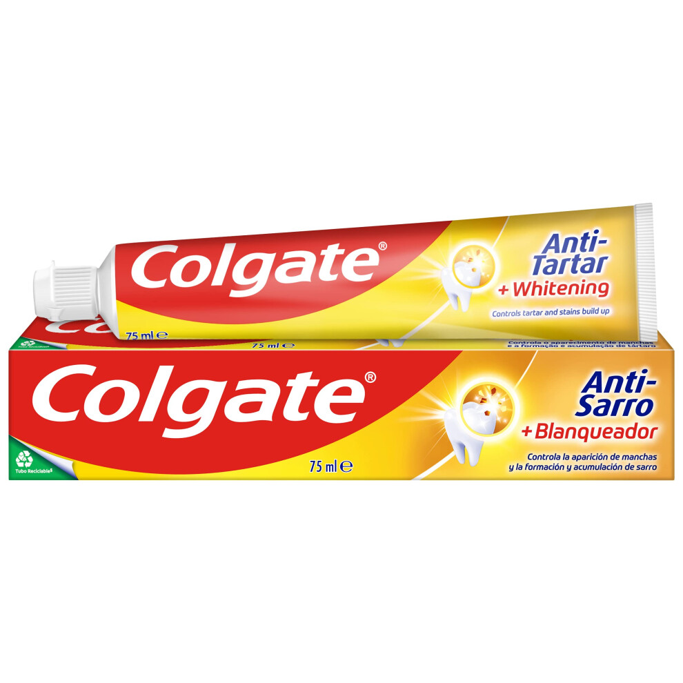 Colgate Anti-Tartar + Whitening Toothpaste 75 Ml