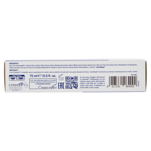 Biorepair.ie Oralcare Intensive Night Repair Toothpaste, 75 ml 2