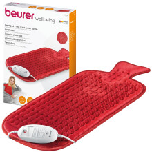 Beurer HK44UK Heat Pad | Soft and cosy electric heat pad | Rapid warm-up function | 3 electronically regulated temperature setting