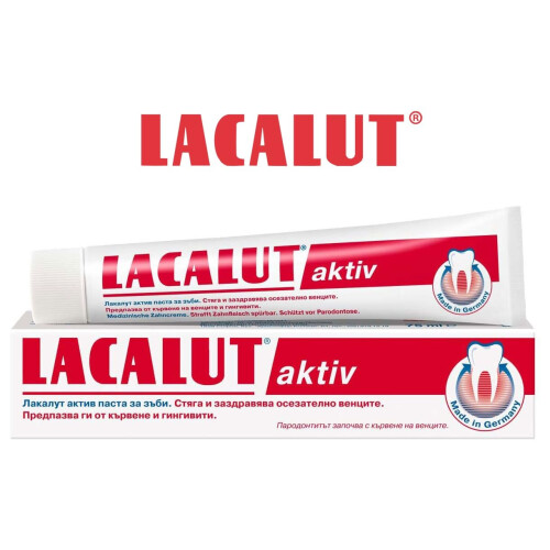 Acl Lacalut Toothpaste Aktiv 2 X 75Ml By Ger 1