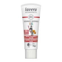 lavera Toothpaste Kids Fluoride Free & Colorant Free Calendula & Calcium Vegan Bio Natural & Innovative Cosmetics Organic Teeth Ca