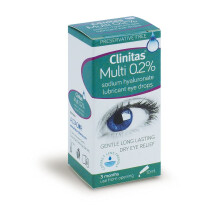 Clinitas 0.2% Soothe Eye Drops for Dry Eye. Suitable for Contact Lens wearers and Preservative Free for The Relief of Dry and Grit