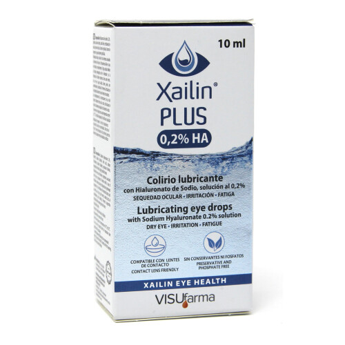 Xailin Plus 0.2% Eye Drops 10 Millilitres x1 Pack