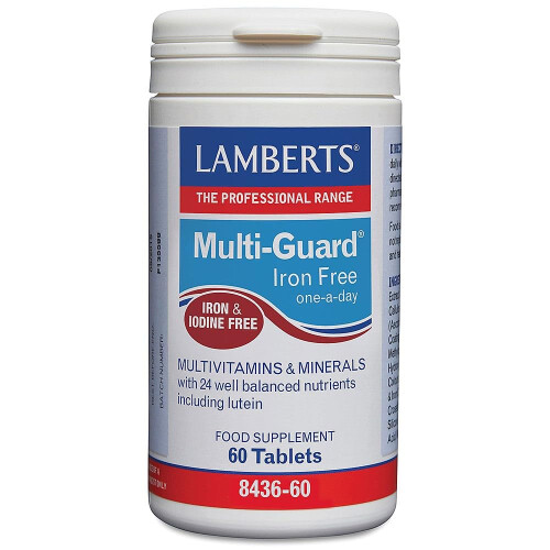 Lamberts Lamberts Multi-Guard Iron Free 60 Tablets