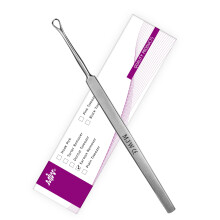 MJW Professional Earwax Remover Made of Stainless Steel- Ear Curette Cleaner for Removing Ear Irrigation, Hygienic Reusable Ear Cl
