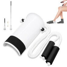 SUPERFA Sock Aids for Putting Socks On and Off, Sock Helper Puller Aid and Shoe Horn Set, Easy Pull Sock Aid for Elderly, Pregnant