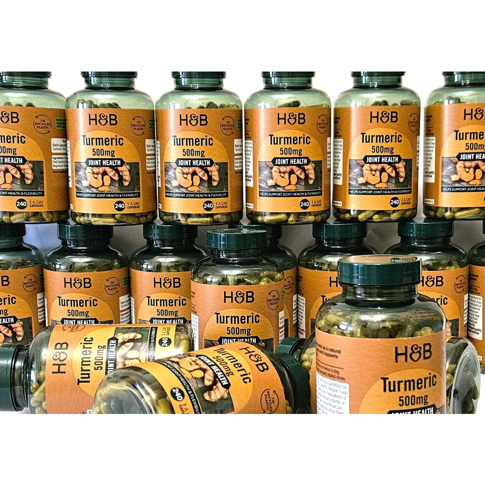 Holland & Barrett Turmeric 500Mg 240 Capsules