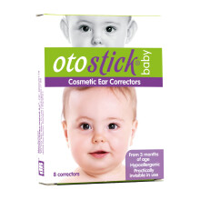 Otostick Baby | Cosmetic ear corrector | It contains 8 correctors + one protective baby cap | From 3 months of age.