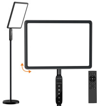 Lastar SAD Lamp, 12000LUX Sun Lamp UV-Free &Full Spectrum SAD Light Therapy Lamp,Remote Control/4 Color Temperature/5 Brightness/4