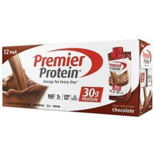 Premier Protein Chocolate Shakes, 12 x 325ml