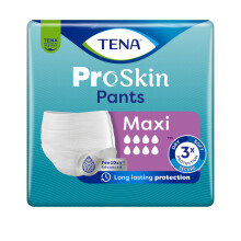 TENA Pants Maxi | Size Medium | High Absorbancy | 8 Drops | Incontinence Pants | 1 Pack of 10