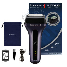 Remington Men's Electric Shaver [3-fold foil: Fast & Skin-Friendly/Wet & Dry Usage] Foil Shaver F7 (Rechargeable Lithium Battery, Long Hair Trimmer +
