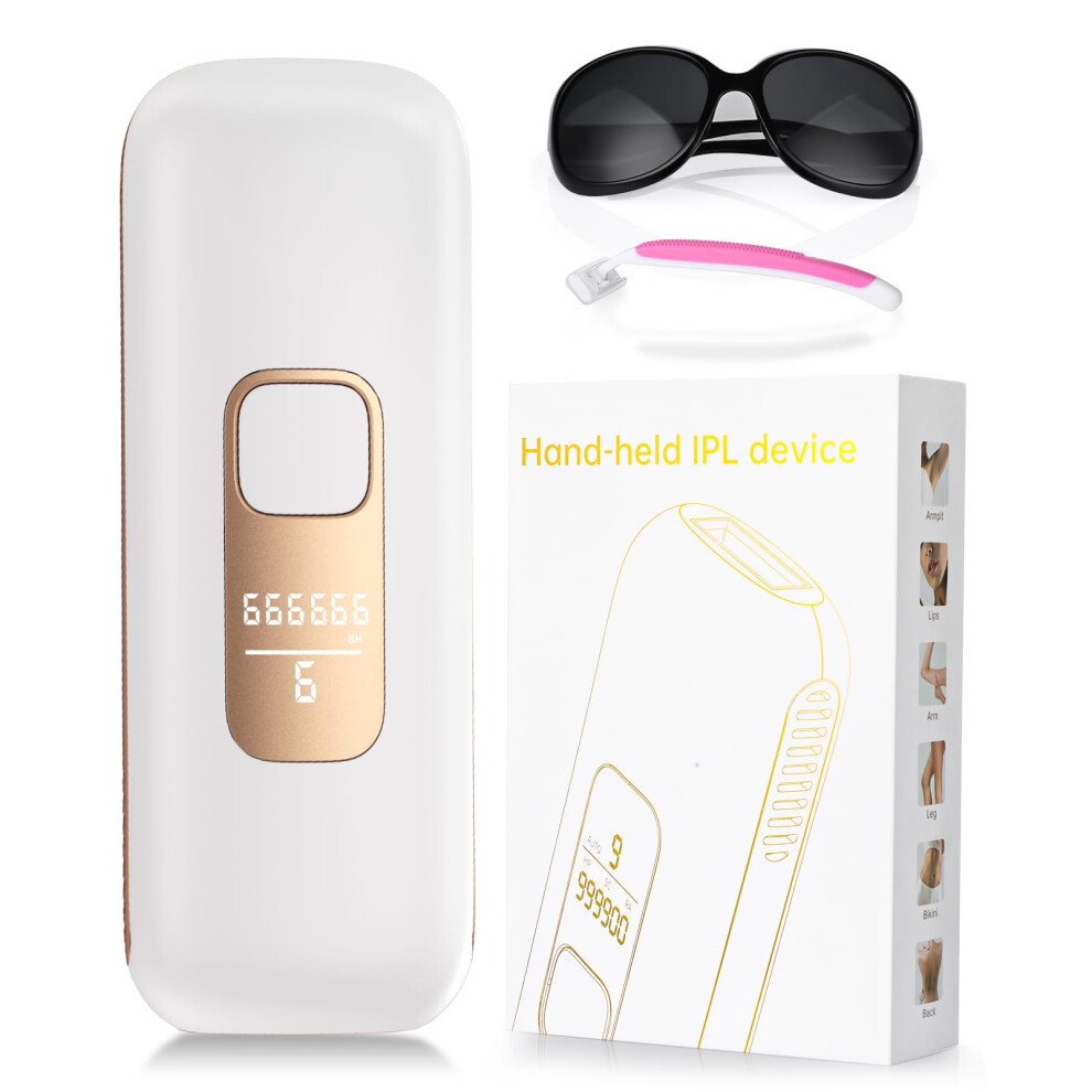 Blissky Laser Hair Removal Device With Painless Ice Cooling Function, 999,000 Flashes Ipl Hair Removal At Home, Lazer Hair Removal
