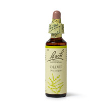 Bach Original Flower Remedies (Olive) Live The Day, Stay Energised, Emotional Wellness, Natural Flower Essence, 20ml