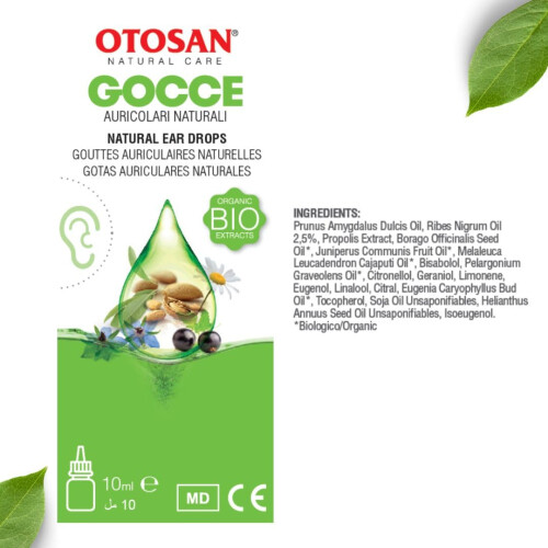 Otosan Natural Ear Drops, 1 Bottle, 10 ml 2