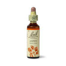 Bach Original Flower Remedies (Aspen) Face Your Fears, Feel Secure, Emotional Wellness, Natural Flower Essence, 20ml