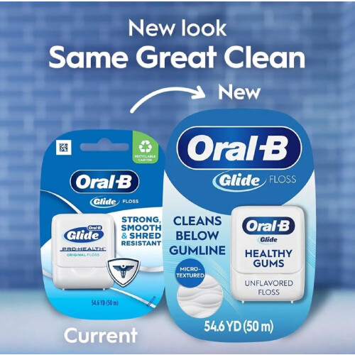 Oral-B Crest OB139SP Glide Floss, 50 Metre, Regular 2