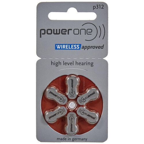 Varta Power One Zinc p312 hearing aid battery,60 pcs pack
