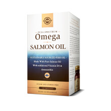 Solgar Full Spectrum Omega Softgels - Pack of 120 - Fish Oil Supplement for Immunity, Brain and Eye Health - with Omega 3, 6, 9, E