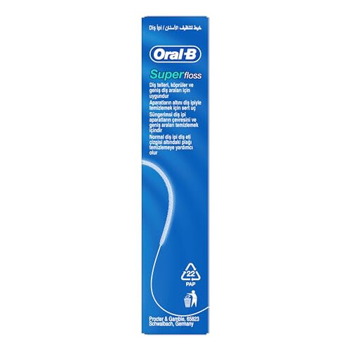 Oral-B Oral B Floss Super Pre-Cut Strands 50m 1