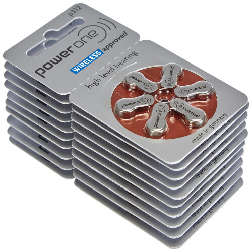 Varta Power One Zinc p312 hearing aid battery,60 pcs pack 1
