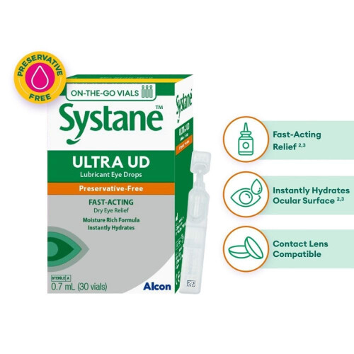 Systane Ultra UD Eye Drops 0.7ml 1