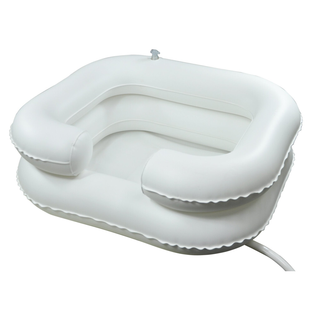 Aidapt Large Portable Deluxe Inflatable Hair Washing Basin Living Aid For Washing Hair In Bed