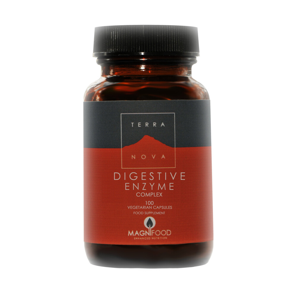 Terranova Digestive Enzyme Complex - 100 Vegicaps