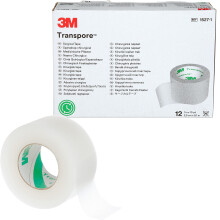 Transpore 3M 1527-1 Tape (Pack of 12)