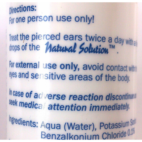 Caflon 6 X Natural Ear Piercing Aftercare Solution 30ml 2