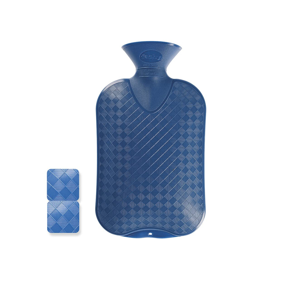 Fashy 2.0 Litre Saphir Plain Hot Water Bottle