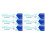 Clinomyn Anti-Stain Flouride Toothpaste for Smokers - Pack of 6 2