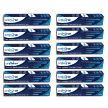 Oranurse Unflavoured Toothpaste 12 Pack for Kids and Adults Non Flavoured Toothpaste with 1450ppm Fluoride for Sensitive Mouths |