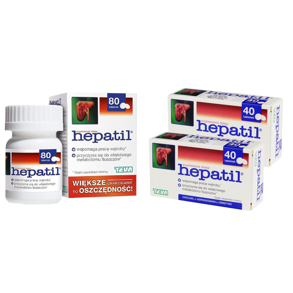 Ccidea Hepatil - 80 Capsules Is Assisting The Correct Functioning Of The Liver - Liver Detox Cleanse Regeneration Health Support
