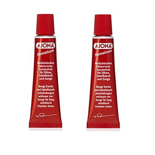 Ajona Stomatikum Toothpaste 25Ml (Pack of 2)