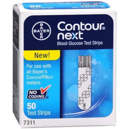 Bayer Contour Next T/Strips 50