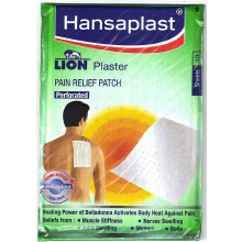 Hansaplast Belladonna Plaster - 17cm x 11cm - Perforated - 10 Sheets