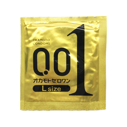 Okamaoto Condoms Zero One L size 0.01mm 3Pieces 2