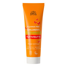 Urtekram Toothpaste - Trutti Frutti - Childrens - Vegan, Organic, Natural Origin, 75 ml